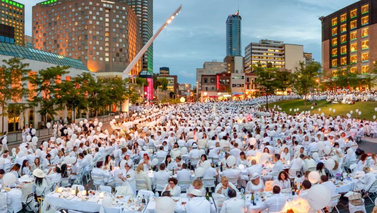 Le Dîner en blanc de Montréal aura lieu le 17 août