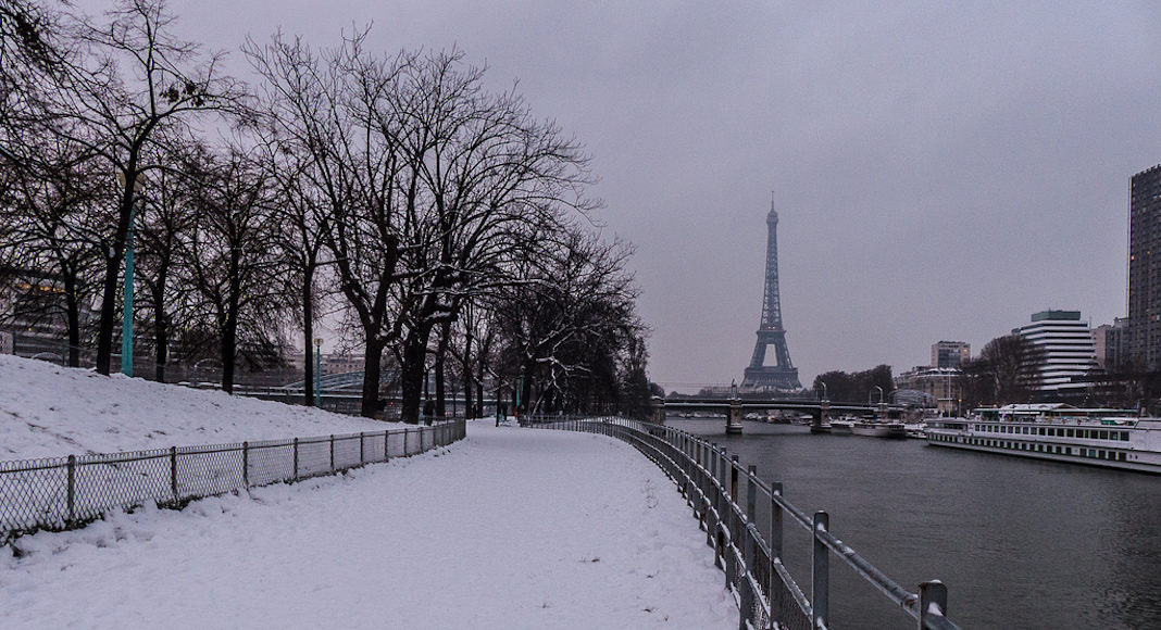 Neige à Paris