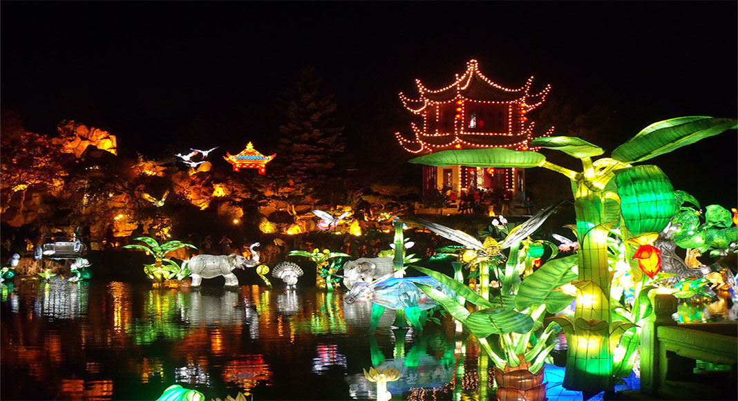 Jardins des lumières de Montreal