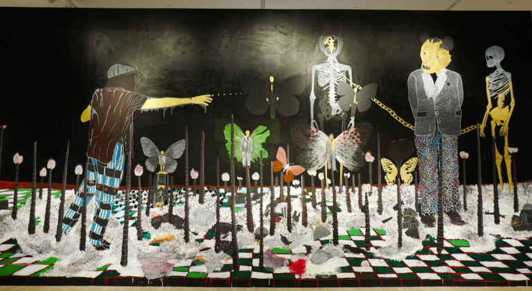 Première exposition solo du peintre sénégalais Omar Ba au MBAM