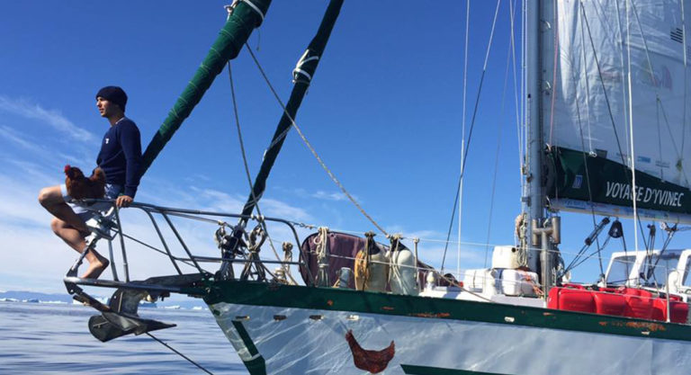 Voyage d’Yvinec : le navigateur Guirec Soudée fait escale à Montréal