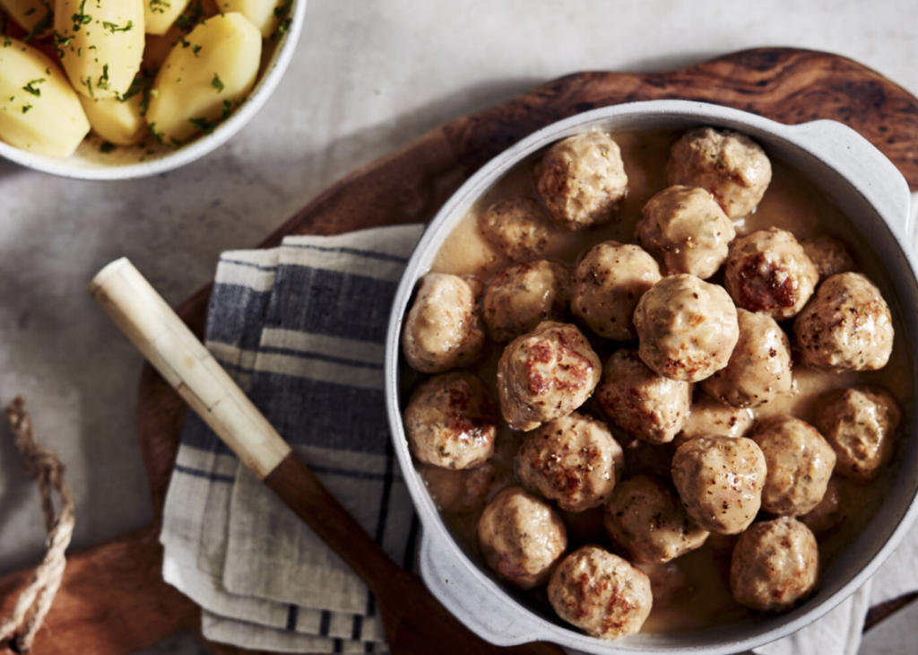 Ragoût de boulettes (source : Le porc du Québec)