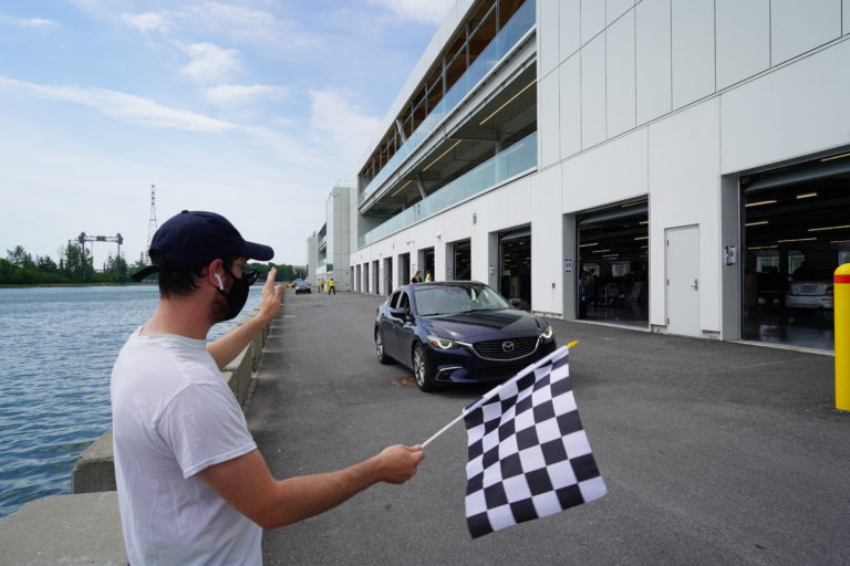 Le circuit F1 Gilles-Villeneuve transformé en vaccinodrome