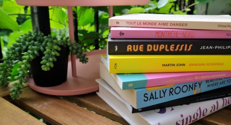 Pile de livres (crédit : Carla Geib)