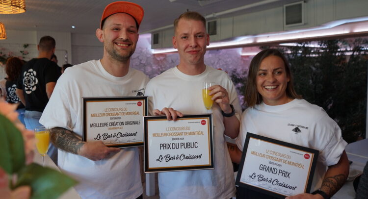 Triplé gagnant pour Le Bar à Croissant