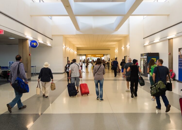 L'aéroport de Los Angeles (LAX). © Shutterstock/Anton_Ivanov