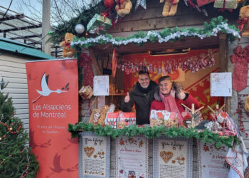 Les Alsaciens de Montréal au Marché de Noël