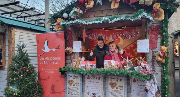 Les Alsaciens de Montréal au Marché de Noël