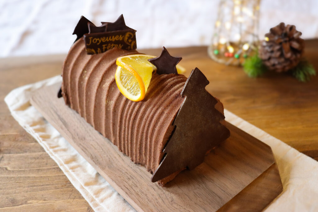 La bûche chocolat orange du Toledo, 2025