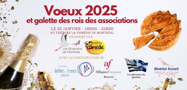 Voeux 2025 et galette des rois des associations