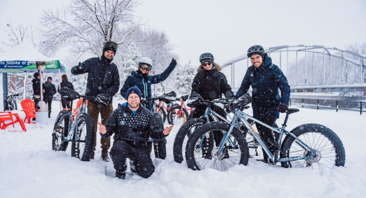 Sortie en Fatbike avec Bruno Vélo (crédit : Nicolas Bourdeau Photographe / horizonprojet.ca)