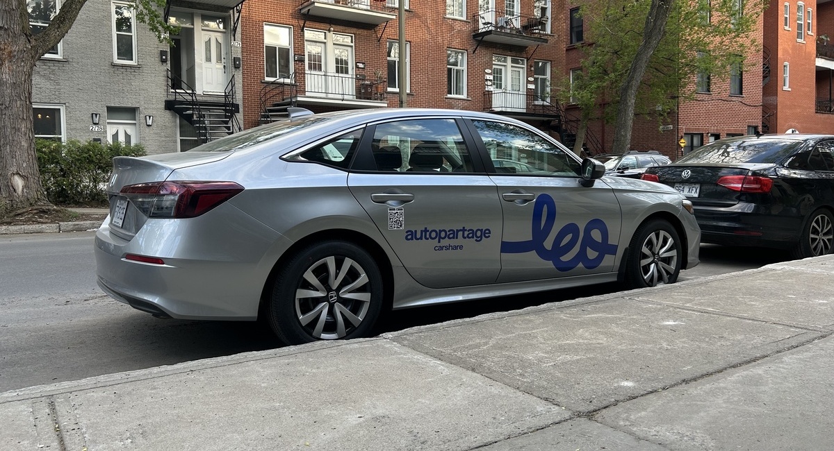 Un nouveau service de voiture partagée débarque à Montréal
