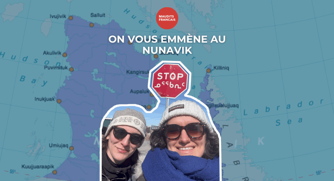 Aurélia Crémoux et Alexia Boyer en reportage au Nunavik
