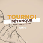 Tournoi de pétanque au Double Menton & Saucisson
