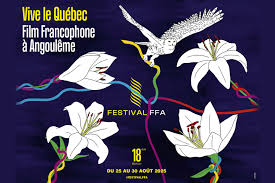 Affiche officielle du Festival du film francophone d'Angoulême, 2025