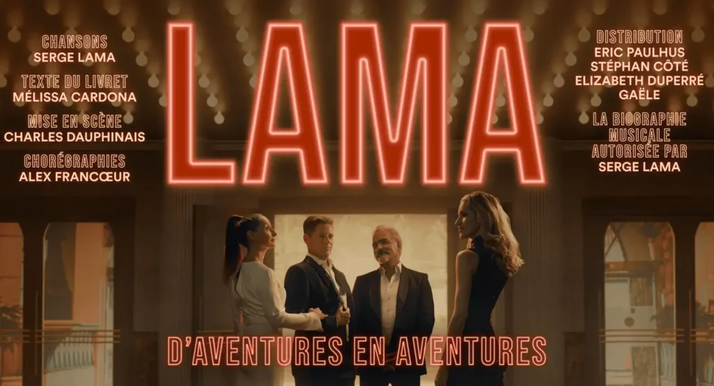 Serge Lama D'aventures en aventures (spectacle 2025)