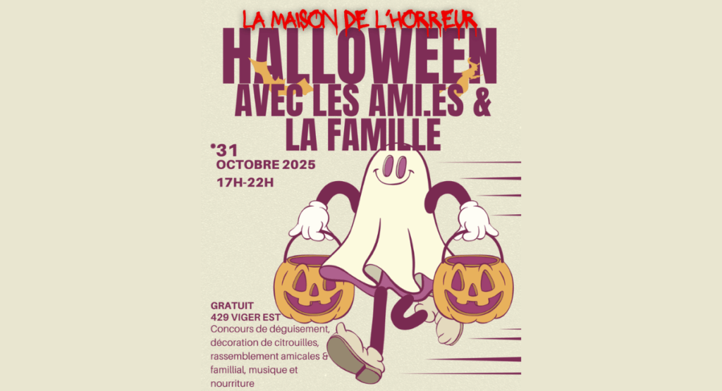 Halloween à la Maison France Montréal