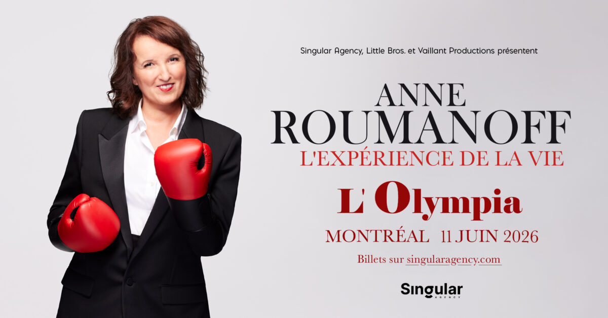 Anne Roumanoff (crédit : Singular Agency)