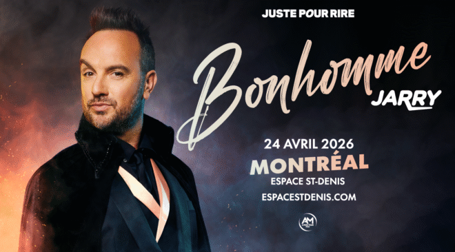 Juste pour rire présente Jarry en accord avec À mon Tour prod